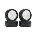 thumbnail image 1 of Remote Control Drift Car Front Differential Racing Automobile Adults Gifts Spare Parts Replacement for UDI 1601 1602 SG1603 1604 White 4 Pieces Tires, 1 of 9