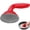 Dark Red, variant on Dark Red Cast Iron Cleaner Scrubber With Handle, 3mm Welded Chain Mail Brush