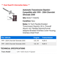 thumbnail image 2 of Automatic Transmission Dipstick - Compatible with 1999 - 2004 Chevy Silverado 2500 2000 2001 2002 2003, 2 of 2