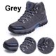 thumbnail image 1 of Tobillo para Hombre Bota Media Otoño Invierno Deporte Al Aire Libre Botas Trekking Cálidas (Gris 41), 1 of 9
