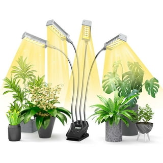 LED Plant Grow Light Strips, Full Spectrum Grow Lights for Indoor Plants  with Auto On/Off 3/9/12H Timer, 192 
