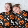 thumbnail image 5 of Halloween Pumpkins with Music Notes Round Blanket,Comfortable Soft Flannel Throw Blanket,All Season,Warm Lightweight Blankets for Sofa Bed Couch Living Room Chair 47"x47", 5 of 5