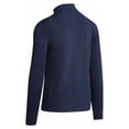 thumbnail image 2 of Callaway WAFFLE 1/4 ZIP FLEECE PEACOAT - S, 2 of 2