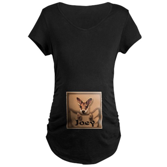 CafePress - JOEY Maternity Dark T Shirt - Maternity Dark T-Shirt