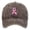 Coffee-A, variant on Breast Cancer Hats for Women Pink Ribbon Embroidered Adjustable Baseball Cap Chemo Cotton Outdoor Sports Travel Caps