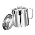 thumbnail image 4 of Recipiente para aceite de cocina, recipiente con colador de malla fina, olla de aceite multiusos para cocina casera, 4 of 9