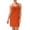Orange #1, variant on Plus Size Women's Swimsuit Cover Up Spaghetti Strap Beach Dresses Cover Up Bikini Cover Up Wrap Swimsuit V-Neckline Backless Long Dress
