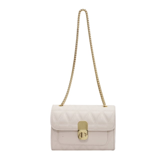 Bolso y bolso de hombro con doble cremallera a la moda para citas, bolso cruzado de cuero de pu para mujer, color blanco