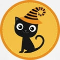 thumbnail image 3 of CafePress - Halloween Witch Cat Kids Baseball Jersey - Kids Cotton Baseball Jersey, 3/4 Sleeve Shirt, 3 of 4