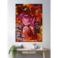 thumbnail image 2 of Witch Poster Wall Art, Modern Wall Decor For Living Room Bedroom, 12x18 UNFRAMED, 2 of 3