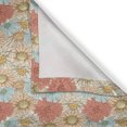 thumbnail image 6 of Ambesonne Floral Valance & Curtain, Minimalist Floral Garden Art, 55"x45", Eggshell Coral and Beige, 6 of 7