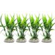 thumbnail image 3 of 1 Set 5 Pcs Simulate Bamboo Grass Artificial Aquatic Plant Simulate Plant Plastic Plant Ornament for Fish Tank (Green), 3 of 4