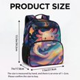 thumbnail image 7 of Uorisanigo Kids Children School Backpack for Ages 5-9, Rainbow Axolotl Galaxy Small Breathable Daypack with Side Pocket, Durable Preschool Backpack for Outdoor, 7 of 7