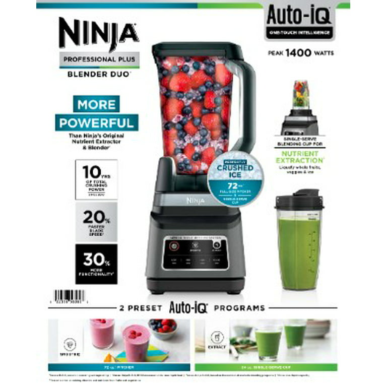 Ninja Professional Plus Blender with Auto-iQ 