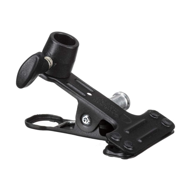 Pinza miniclip Manfrotto 275, agarre superior, gran capacidad de carga