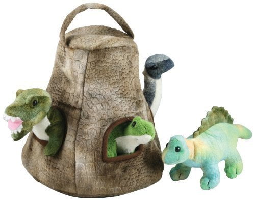 dinosaur in a house