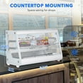 thumbnail image 2 of CazToi 6.5 Cu Ft Commercial Cake Display Fridge Refrigerator with Digital Control Auto Defrost and LED Lighting for Cafe Bakery, 2 of 6