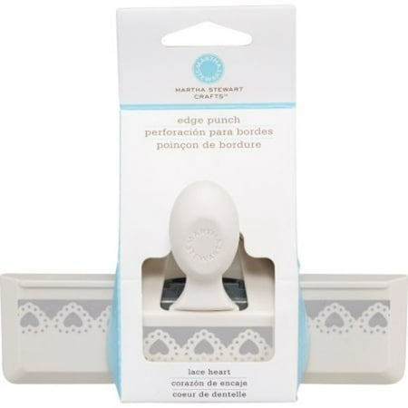 Martha Stewart Edge Punch-Lace Heart, .5"X1.875", Pk 1, Martha Stewart