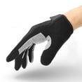 thumbnail image 2 of 1 Pair Bicycle Gloves Professional Slip Resistant Full Finger Touch Screen Cycling Bike Gloves for Women Men Black Black, 2 of 12