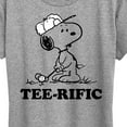 thumbnail image 3 of Peanuts - Teerific Snoopy - Women's Short Sleeve Graphic T-Shirt, 3 of 6
