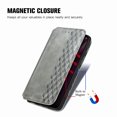 thumbnail image 3 of Allytech Flip Wallet Case for T-Mobile REVVL 6 Pro 5G, Premium PU Leather Luxury Case with Kickstand & Card Slots, Magnetic Closure Inner Soft TPU Shockproof Protective Case for Women Men - Gray, 3 of 5