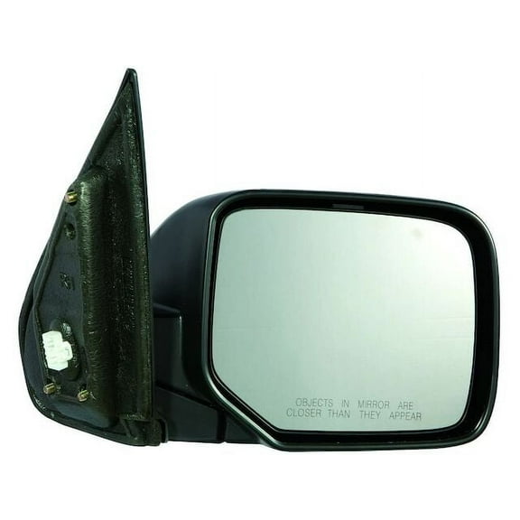 Right Passenger Side Power Mirror - Paint to Match - with Heated Glass - (without Turn Signal) - Compatible with 2009 - 2015 Honda Pilot 2010 2011 2012 2013 2014