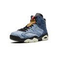 thumbnail image 4 of JORDAN MENS Air Jordan 6 "Washed Denim" CT5350 401 from Stadium Goods, 4 of 6