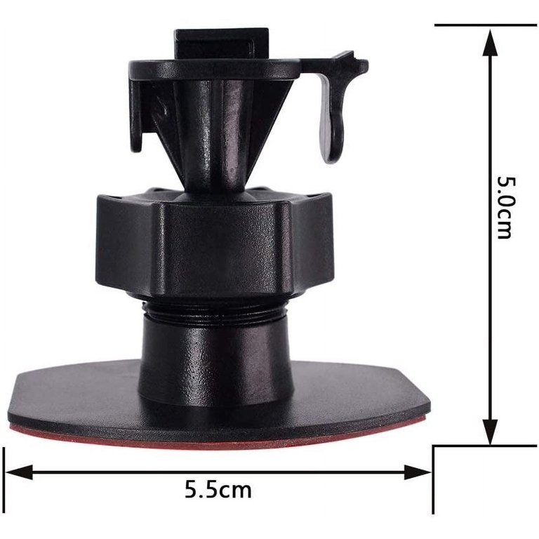 ISaddle CH02D Dash Cam Mount – Fits Car Rearview Mirror & Bicycle Handlebar | Universal Holder For G1W, Yi, Z-Edge & More