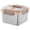 2400ml, variant on Versatile Stainless Steel Food Crisper with Clear Lid Large Capacity Lunch Box