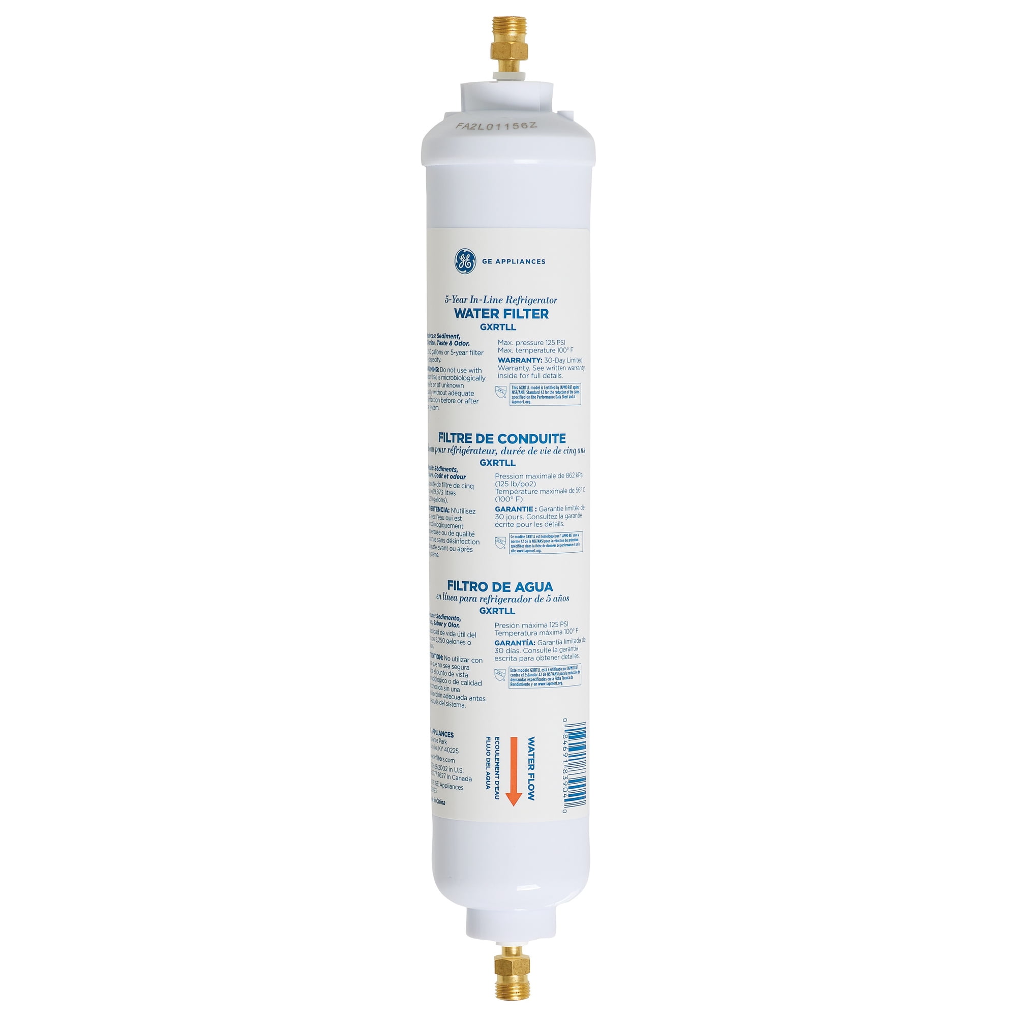 G E Appliance Parts GE Icemaker & Refrigerator Water Filter Cartridge - Pack of 3