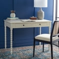 thumbnail image 2 of SAFAVIEH O' Mara Solid Retro 2 Drawer Desk, Antique Pearl, 2 of 15
