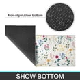 thumbnail image 6 of Pioneer Flower Floral Print Pattern Kitchen Rugs Sets Of 2,Anti Fatigue Kitchen Mat Rugs Non Slip Washable,Decorative Kitchen Floor Mats for Kitchen,Sink,Laundry,17"x30"+17"x47", 6 of 7
