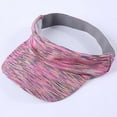 thumbnail image 3 of Sun Visor Hat Stretchy Non-Slip Sweatband, Elastic Sun Cap for Outdoor Sports, Golf, Running, Tennis, Jogging(pink), 3 of 4