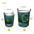 thumbnail image 5 of Daiia jelly Fish Laundry Hamper With Handles Large Storage Basket/Toy Organizer/Dirty Clothes Collapsible Waterproof For College Dorms, Bedroom,Bathroom, 5 of 8