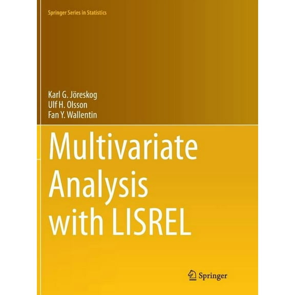 Springer Statistics Multivariate Analysis with Lisrel, (Paperback)