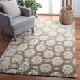 thumbnail image 2 of SAFAVIEH Soho Alicia Floral Area Rug, Beige/Ivory, 6' x 6' Square, 2 of 9
