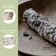 thumbnail image 2 of 4 Inch 6-Pack Organic California White Sage Smudge Sticks Bulk for Home Cleansing, Negative Energy Removal, Good Energy Meditation & Smudging Rituals | Pure Sage Bundles, 2 of 3