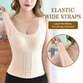 thumbnail image 3 of Women Breathable Shapewear Tank Top 4 in 1 Waist Buttoned Bra Shapewear Corset Body Shaper for Women Tummy Control, 3 of 9