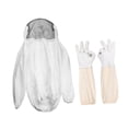 thumbnail image 3 of Chaqueta de apicultor, traje de apicultor, con guantes, bolsillo delantero, de protección transpirable premium, chaqueta de apicultor para, 3 of 8