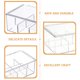 thumbnail image 3 of unbranded Caja Organizadora Transparente Para Té Con Divisiones Para Escritorio Y Almacenamiento De Café, 3 of 8