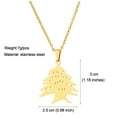 thumbnail image 4 of fastboy Statement With Style Lebanon Map Pendant Necklace For Unique Look Gift Idea Lebanon Map Pendants Necklace Necklaces Gold, 4 of 6