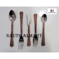 thumbnail image 3 of Kitchenware Cutlery Set Flatware Set, 5 Pieces Stainless Steel Travel Utensils Cutlery Silverware Kit (Knife, 2 Fork, and 2 Spoons) dinnerware, 3 of 5
