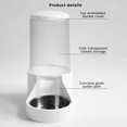 thumbnail image 3 of Methold Alimentador de agua para mascotas, contenedor desmontable de gran capacidad de 2,7 l, fuente de alimentación de animales automática, accesorio Suministros para gatos Methold PT003891-00B, 3 of 6