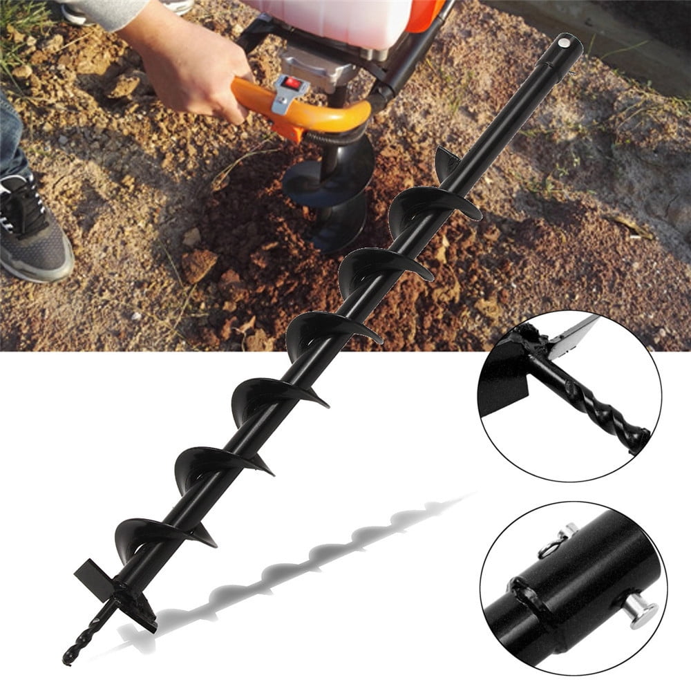 3''x31.5'' Steel Earth Auger Drill Bit for Planting Trees