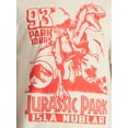 thumbnail image 4 of Jurassic Park Men's and Big Men's Tours Graphic Tee with Short Sleeves, Sizes S-3XL, 4 of 5