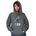 thumbnail image 4 of Popeye The Sailor Fam Adorable Family Hoodie Sweatshirt Women Men Brisco Brands M, 4 of 6