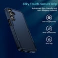 thumbnail image 3 of Entronix Protective Case for Galaxy A17, Anti-Slip Shockproof Rugged Cover, Blue, 3 of 5