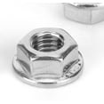 thumbnail image 5 of Écrou à Bride en Acier Inoxydable 304 M8 Écrou Hexagonal 25 Pcs - Haute Dureté, Difficile à Déformer (M6), 5 of 5