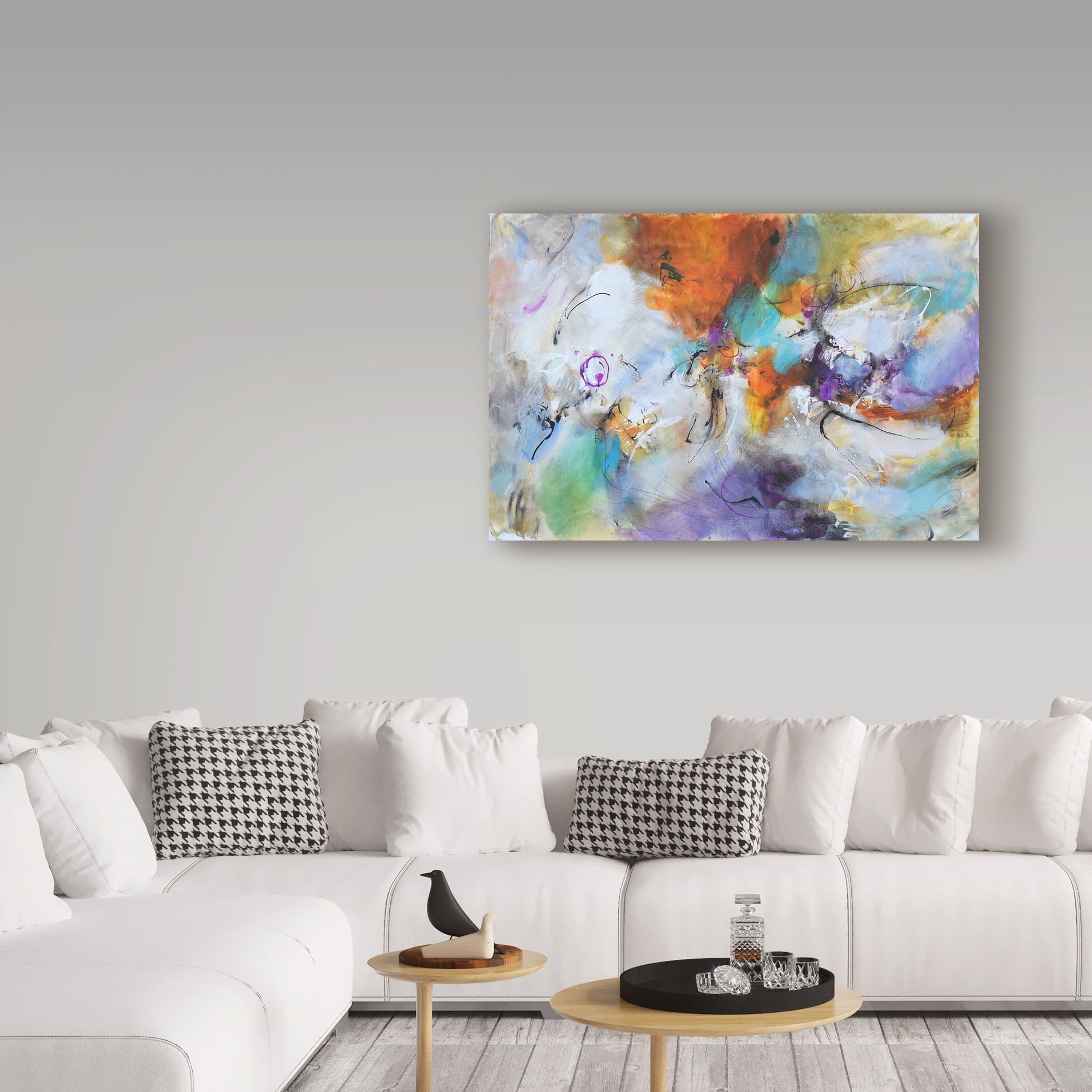 Trademark Fine Art 'Burning Energies' Canvas Art by Gabi Ger