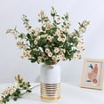 thumbnail image 4 of Fake Flowers Promotion Sale! Nomeni Artificial Rose Long Stem Artificial Flowers Rustic Fall Decor Silk Flowre for Tall Vase Silk Flowers Arrangement Flower Long Flowers, Home Decor Clearance Sale, 4 of 4